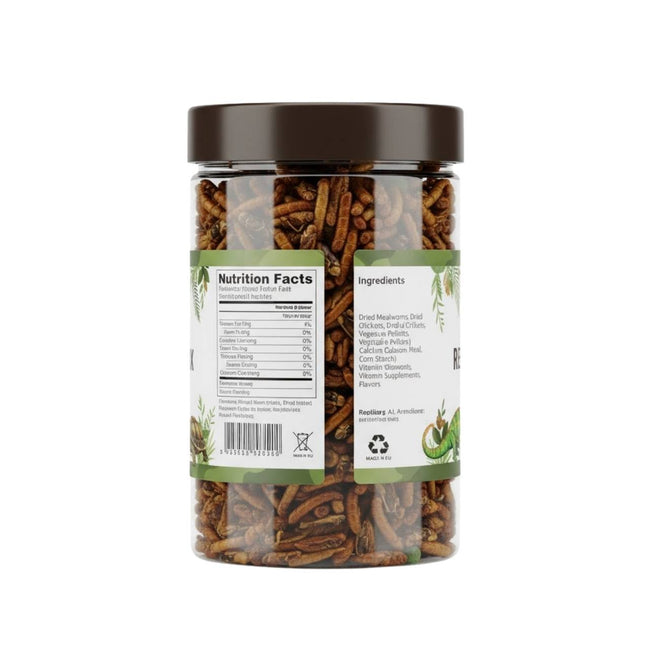 Of course. Here is a product description for the Reptile Food Mix, based on the images provided and following the established structure.  Product Name: Main Image
