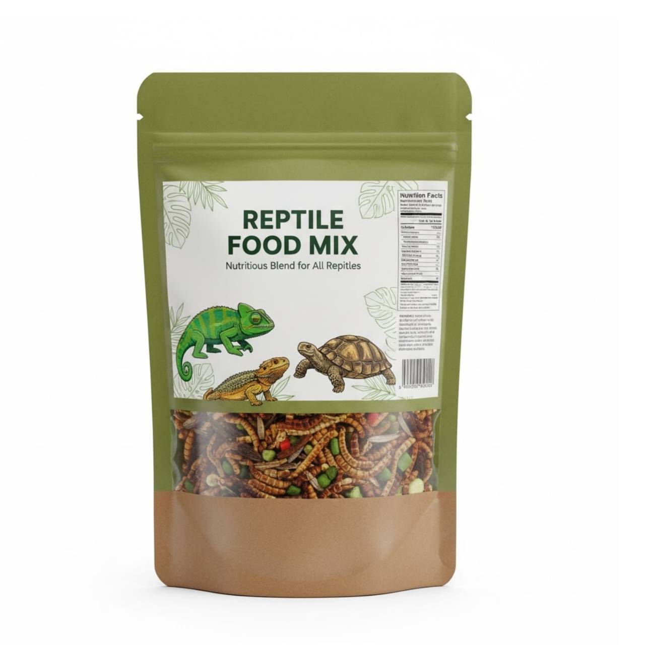 Of course. Here is a product description for the Reptile Food Mix, based on the images provided and following the established structure.  Product Name: