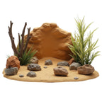 Complete Desert Reptile Terrarium Decor Kit