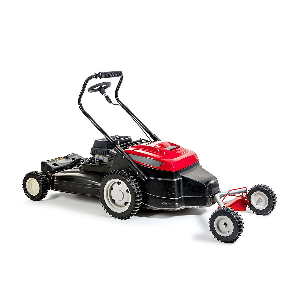 Gardena LMX4500 18V Cordless Electric Lawn Mower With Front Guide Wheels Main image