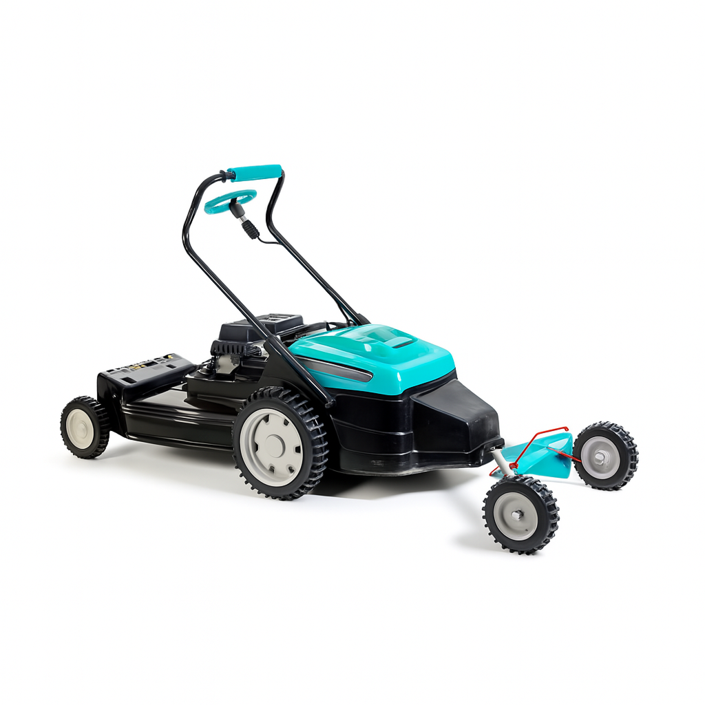 Gardena LMX4500 18V Cordless Electric Lawn Mower With Front Guide Wheels Secondary image