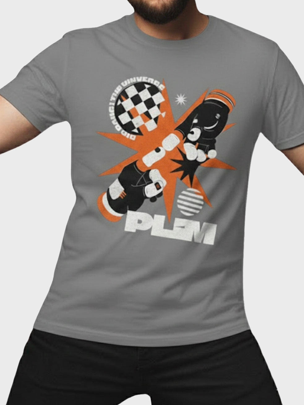 Cyber-Connection Sci-Fi Graphic Tee Secondary image