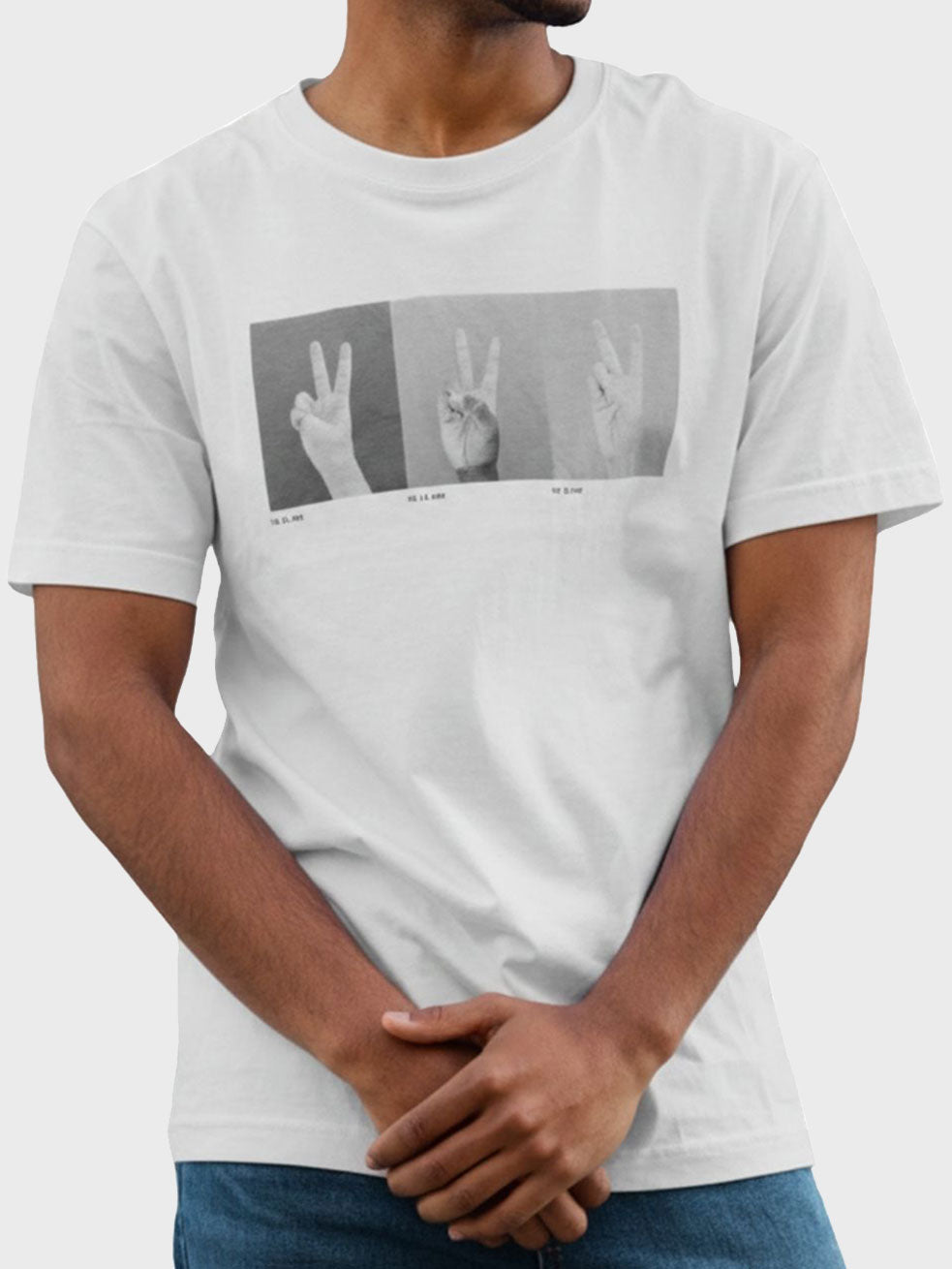 Streetwear Style Shirt - Peace Triptych Art Main image