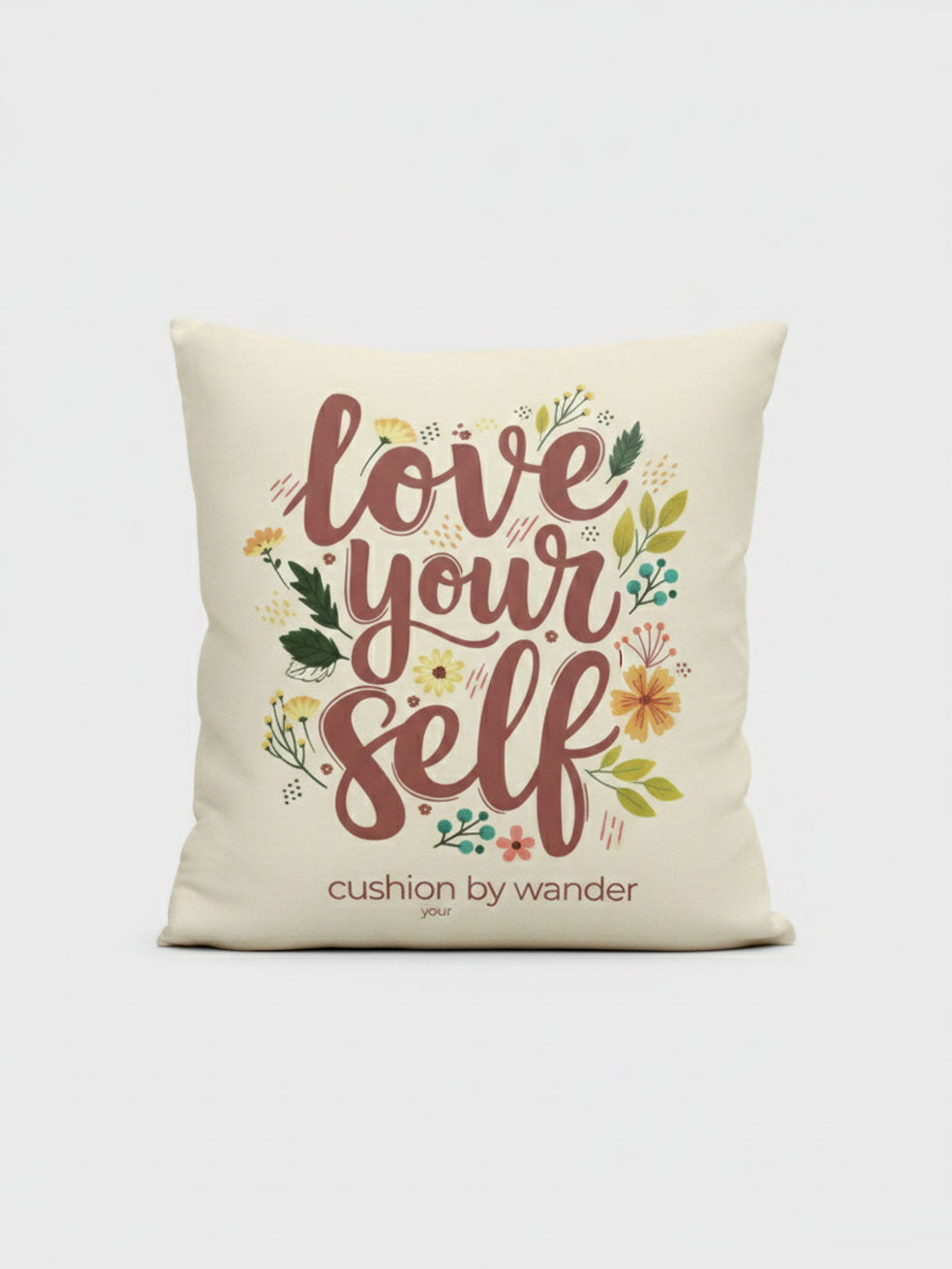 Soulful Affirmation Script Cushion