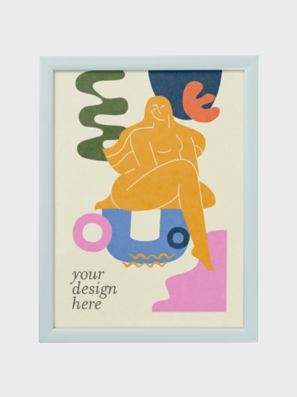 Zen Goddess Abstract Wall Art Secondary image