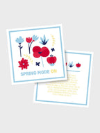 Spring Mode Floral Greeting Card