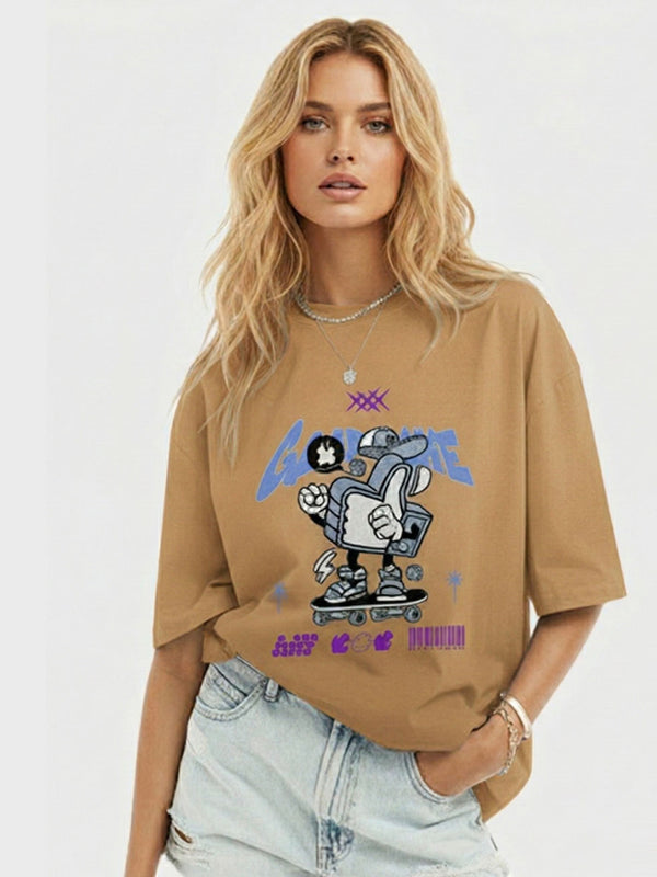 Urban Skater Gradient Graphic Tee