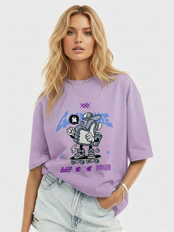Urban Skater Gradient Graphic Tee