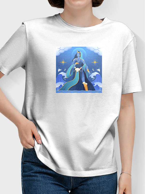 Streetwear Style Shirt - Celestial Goddess