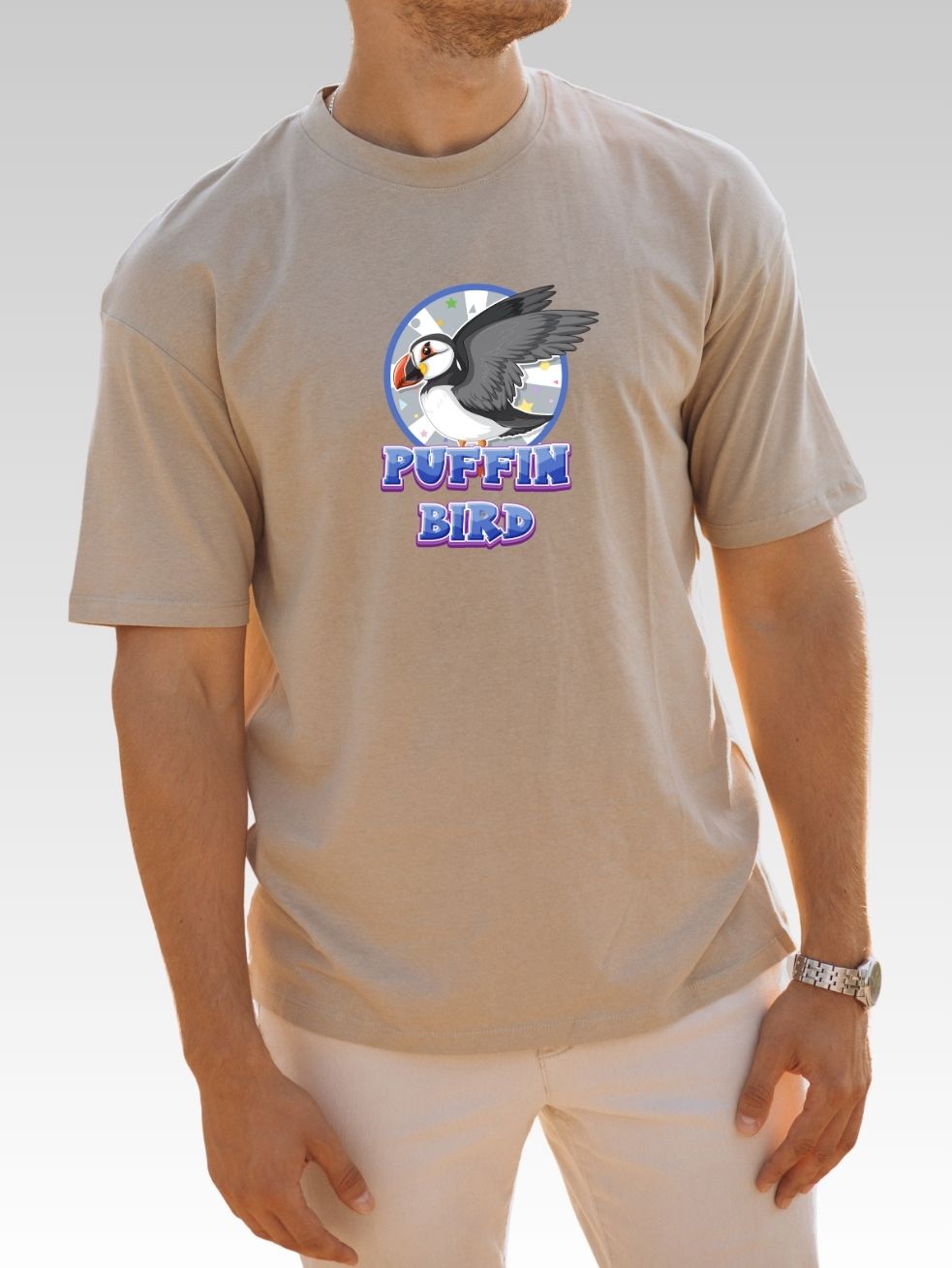 Streetwear Style Shirt - Retro Happy Dancer Pattern Secondary image