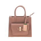 Structured Leather Handbag