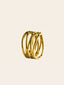 The Diana Interlaced Band in 2.90ctw Yellow Gold