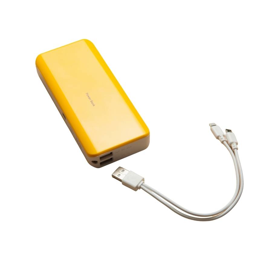 PowerMax Slim Portable Charger – 10,000mAh Gold Edition