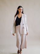 Structured Single-Breasted Blazer Main image