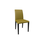 Olive Velvet Dining Chair with Armrests