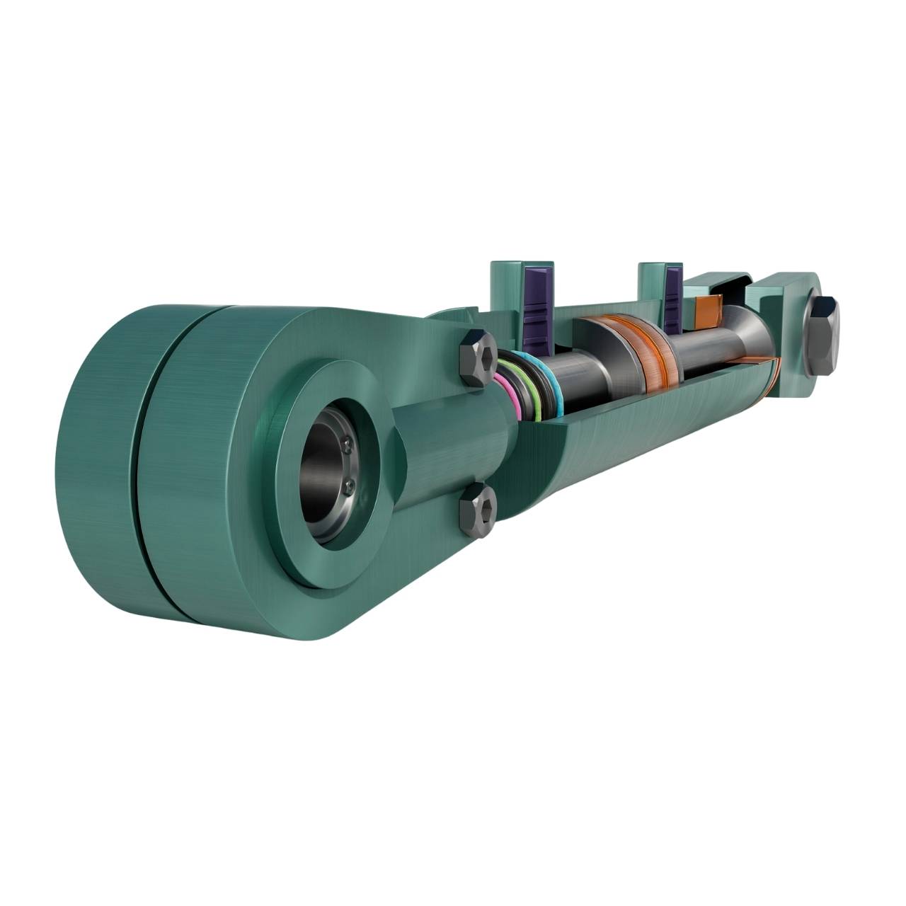 HydroMax Heavy-Duty Hydraulic Cylinder Set