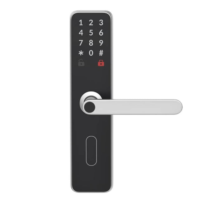SecureTouch Smart Door Lock – Fingerprint & Keypad Editio Hover Image