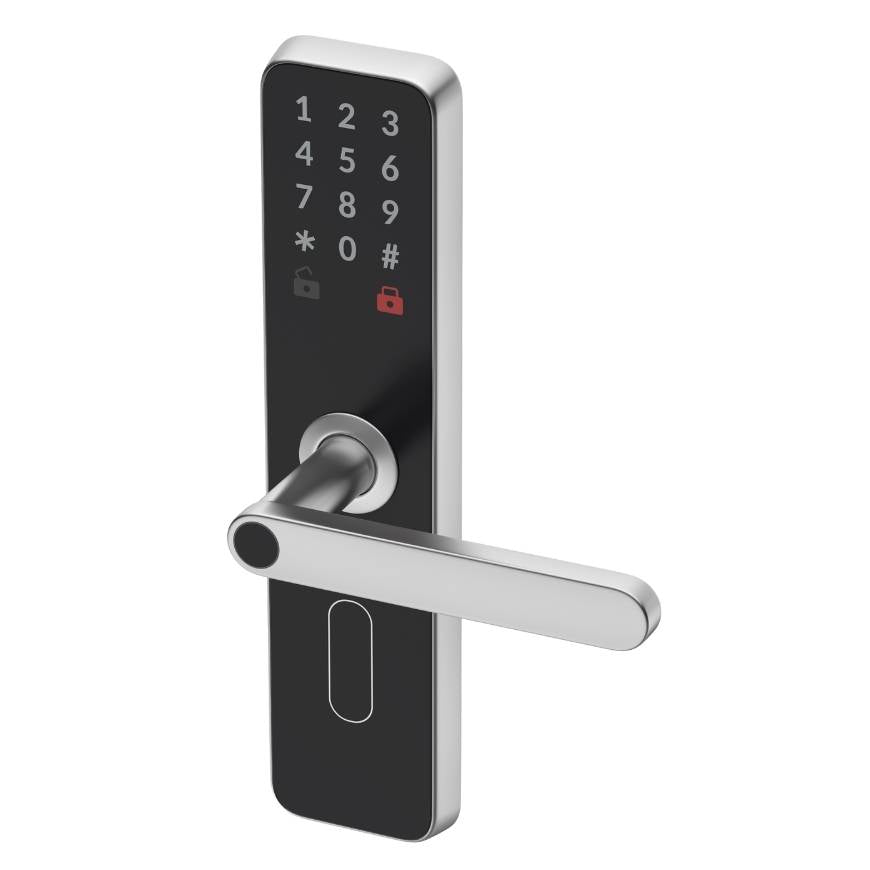 SecureTouch Smart Door Lock – Fingerprint & Keypad Editio