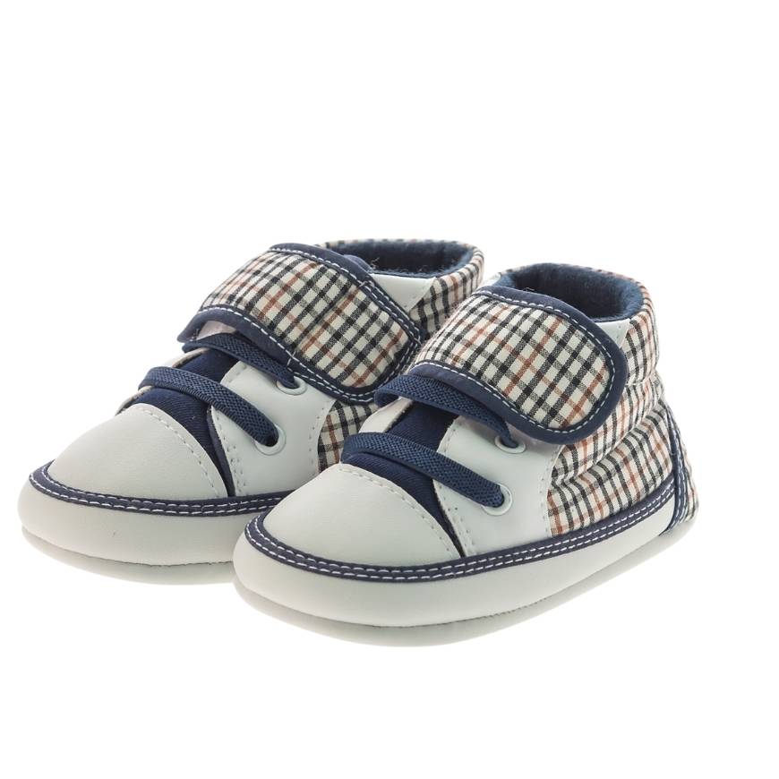 Classic Plaid Baby Shoes