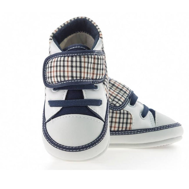 Classic Plaid Baby Shoes Hover Image