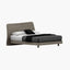 Kora Minimalist Curved Wooden Platform Bed