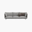 Valen Modern 3-Seater Fabric Sofa