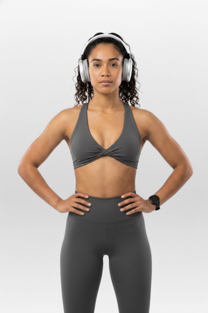 Twist Sports Bra & High-Rise Legging Set