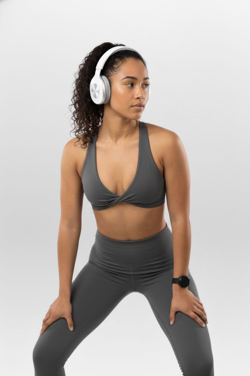 Twist Sports Bra & High-Rise Legging Set