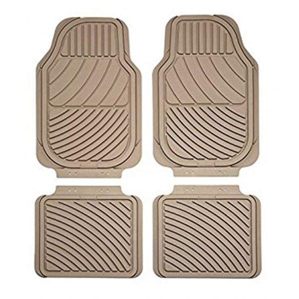 All-Weather Rubber Floor Mat Set