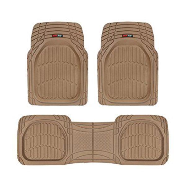 Leopard Print Floor Mat Set