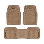 Leopard Print Floor Mat Set