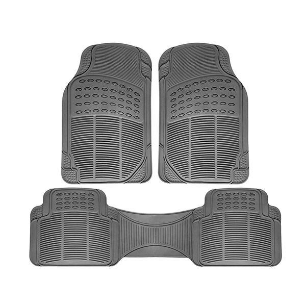 All-Weather Rubber Floor Mat Set