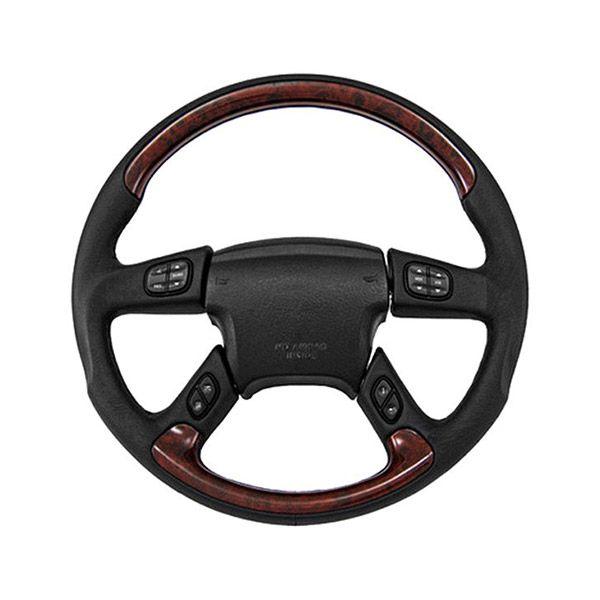 Luxury Wood Grain Steering Wheel Main image