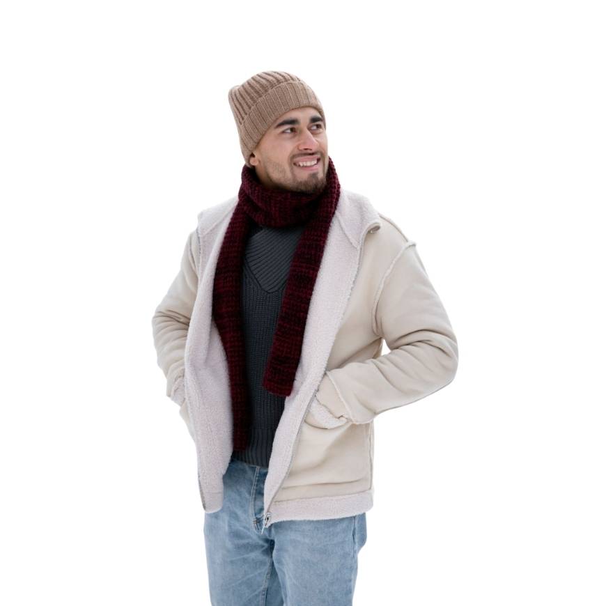 Fleece-Lined Winter Jacket Main image