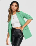 Metropolitan Longline Vegan Leather Coat