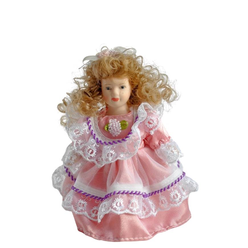 Elegant Victorian Porcelain Doll